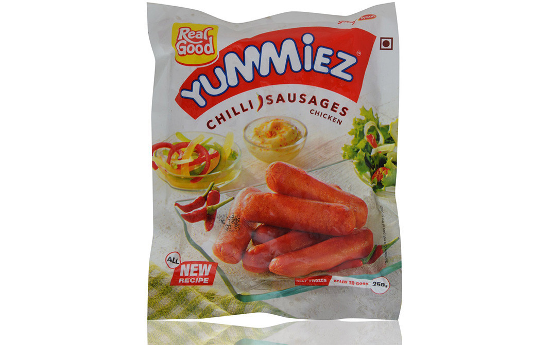Yummiez Chilli Sausages Chicken   Pack  250 grams
